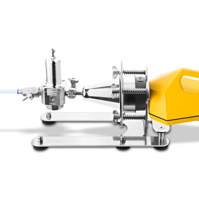 TRIO.GAS-System zur mikrobiologischen Druckluftmessung mit Luftkeimsammler