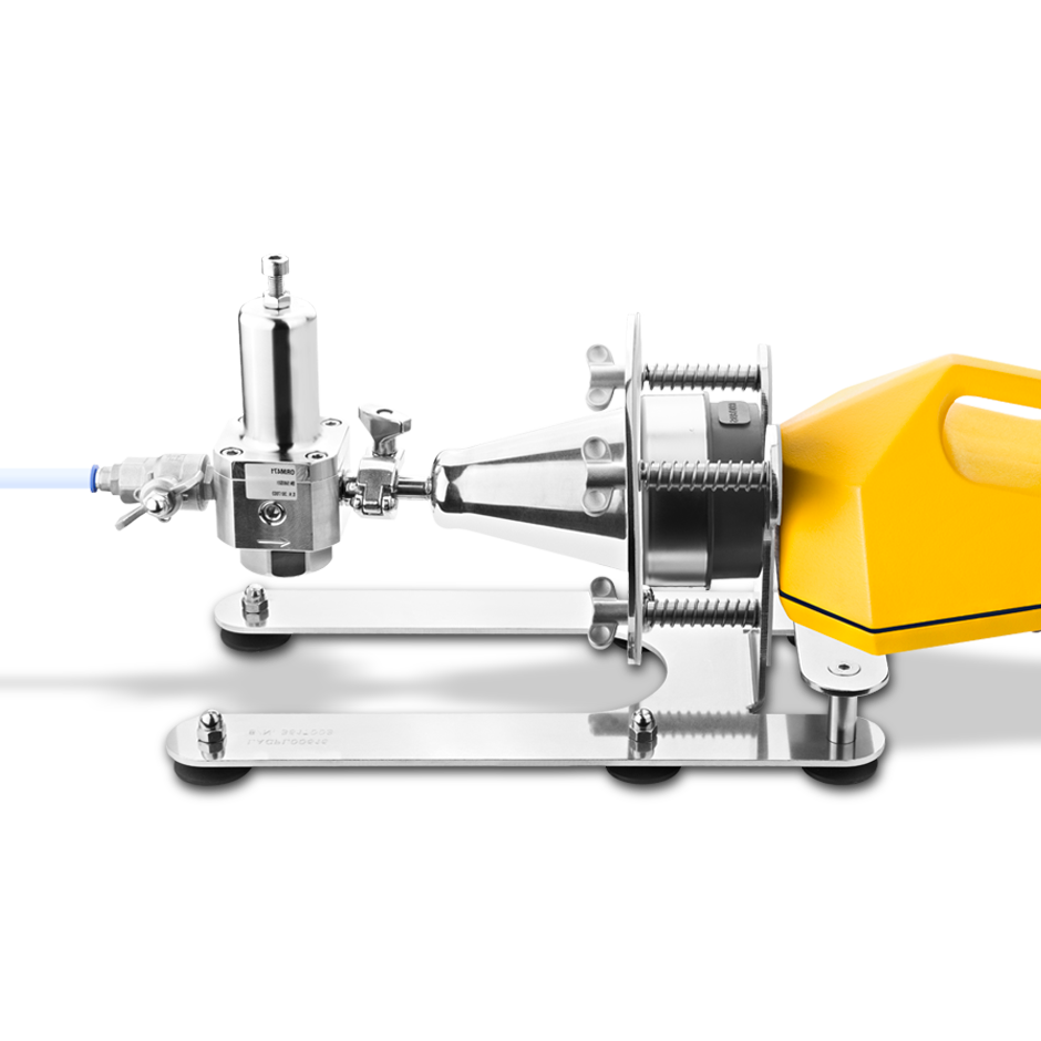 TRIO.GAS-System zur mikrobiologischen Druckluftmessung mit Luftkeimsammler