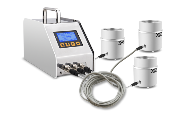 Luftkeimsammler für das mikrobiologische Hygienemonitoring in Reinräumen