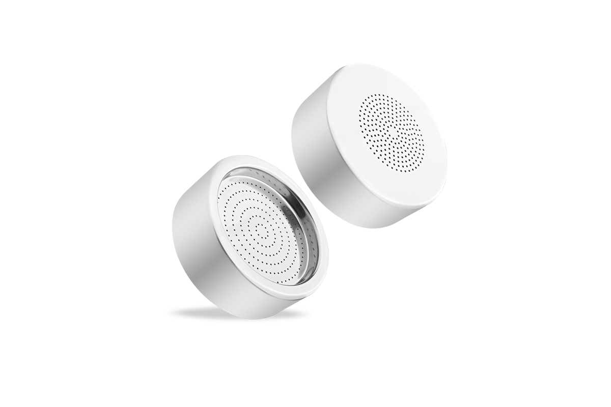 Luftkeimsammler Edelstahl Aspirationskopf für 90mm Petrischalen im Vergleich zu den Edelstahl Aspirationskopf für 50mm Abklatschplatten