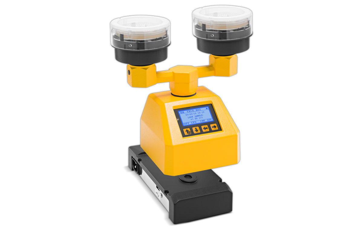 Luftkeimsammler - Orum TRIO.BAS Luftkeimsammler für effektives Hygienemonitoring in Pharma- und Lebensmittelindustrie
